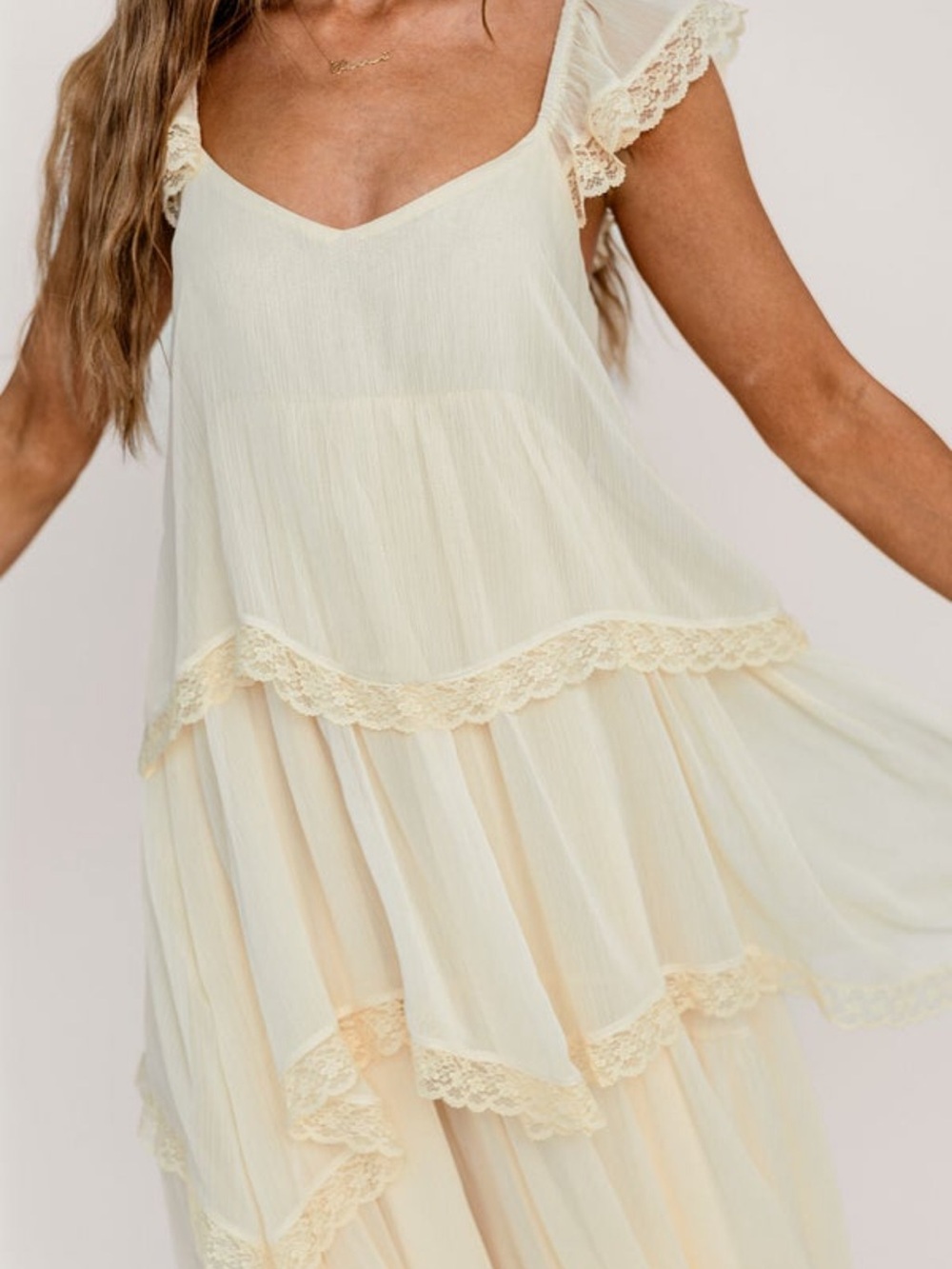 Worth Collective Nicola Maxi in light beige - Picture 2 of 3